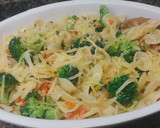 Foto del paso 16 de la receta: Fideos con brócoli y salsa de queso