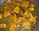 A picture of step 6 of Palak Pakoda.