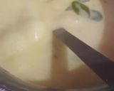 A picture of step 3 of Kadhi pakoda.