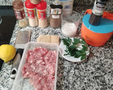 Foto del paso 1 de la receta: "mandonguilles" (albóndigas) para paella