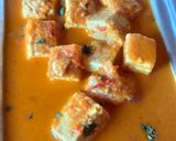A picture of step 1 of Shahi Paneer.