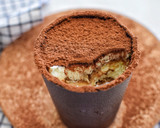 Foto del paso 1 de la receta: Tiramisú en vasitos de chocolate