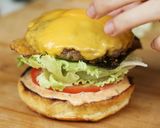 Foto langkah ke 7 dari resep Cheese Burger.