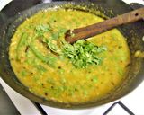 A picture of step 5 of Moong Dal With Green Peas (Split Green Gram & Green Peas Curry - Bong Style).