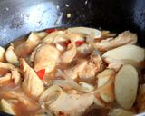 蠔油雞肉燴麵的食譜步驟3照片