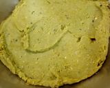A picture of step 4 of Koraishutir kochuri/ Hare Matar ki Kachori.