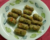 A picture of step 4 of Vegetable sausage.