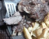 Foto del paso 5 de la receta: Costillas de cordero ahumadas con salsa de malbec