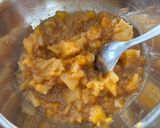 A picture of step 1 of Mango Pineapple Empanada.