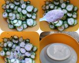 A picture of step 1 of Bitter Melon subji.