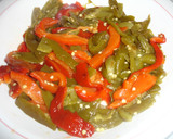 Foto del paso 5 de la receta: Espencat de pimientos y bacalao