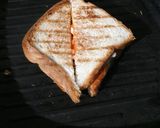 A picture of step 8 of Cheela Sandwich.