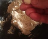 A picture of step 6 of Almond burfi.