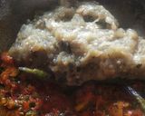 A picture of step 6 of Baingan Bhartha.