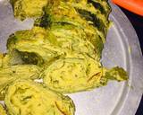 Rikwach / arbi patta pakora recipe step 7 photo