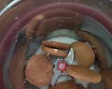 A picture of step 2 of Chocolate kaju cookies thick shake.