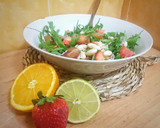 Foto del paso 6 de la receta: Ensalada de alubias blancas, cherrys y fresas