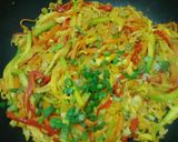 Foto del paso 4 de la receta: Salteado de verduras y pollo y arroz integral
