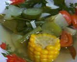 Foto langkah ke 3 dari resep Sayur asem bumbu iris.