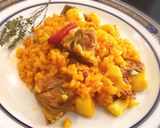 Foto del paso 11 de la receta Arroz con sepia y alcachofas