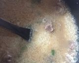 A picture of step 4 of Yakhni pulao.