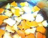 A picture of step 2 of Orange Peel Green Tea.