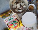 Foto langkah ke 1 dari resep Talam talas gurih.