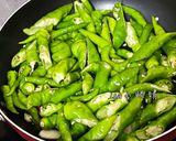 蒜辣青龍糯米椒的食譜步驟3照片