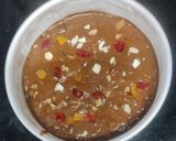 A picture of step 7 of Eggless plum cake.