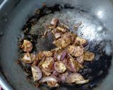 A picture of step 2 of Kadai Paneer.
