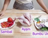 Foto langkah ke 1 dari resep Ayam Gepuk & Sambal Lalapan.