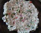 A picture of step 2 of Sooji Ka Cheela.