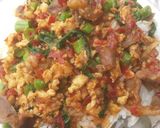 รูปขั้นตอนการทำที่ 1 ของ ผัดพริกแกงเครื่องในไก่ราดข้าว