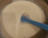 A picture of step 1 of Vanilla Custard.