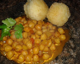 Foto del paso 6 de la receta: Curry de garbanzos con croquetas de arroz: rico, nutritivo, vegano y sin gluten! 🆓