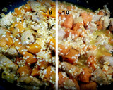 Foto del paso 5 de la receta: Arroz meloso con calabaza y solomillo de cerdo