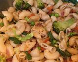 A picture of step 8 of Vegetable Macaroni.