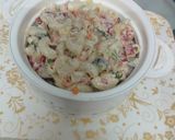 A picture of step 7 of Cold macaroni pasta (creamy salad).