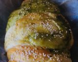 A picture of step 8 of Tri-colour Braided Bread.