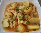 Foto del paso 8 de la receta Guiso de patatas con bacalao