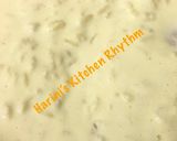 A picture of step 5 of Ksheerannam/paalpayasam.
