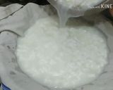 A picture of step 1 of Raj bhog.