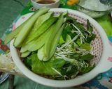 Hình bước làm 2 của món Đổi vị với bánh tráng cuốn chấm mắm me chua ngọt