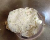 A picture of step 2 of Sago flour puri.