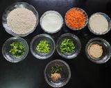 A picture of step 1 of Oats Semolina Idli.
