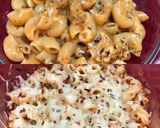 A picture of step 5 of Pink Sauce Pasta in Microwave.