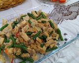 Foto langkah ke 3 dari resep Tumis tempe kacang panjang.