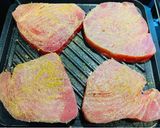 A picture of step 2 of Air Fryer Tuna Steak.