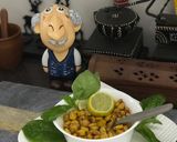 A picture of step 5 of Peri Peri Corn Masala.