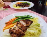 Foto langkah ke 6 dari resep Chicken blackpepper teriyaki praktis.
